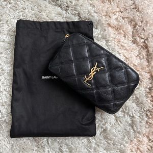 **SOLD** YSL Becky Double Zip Crossbody